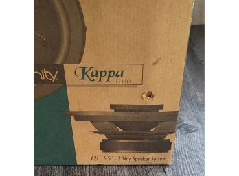 Infinity Kappa 2 Way Speaker System
