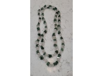 44' Jade Necklace- Lot X