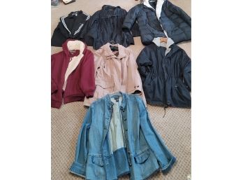 7 Women's Coats/jackets  - L, 1x, 2x, 20W