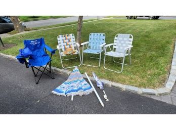 Outdoor Chairs & Umbrellas