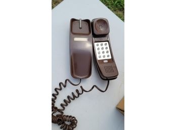 Brown Trim Line Phone