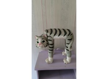 Striped Cat Table - 11' High X 13' Long