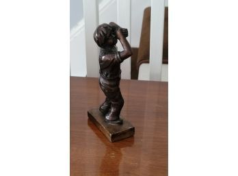 Leaning Boy - Single Bookend - 6.5' X 3'