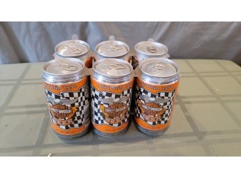 6 Pack Collectible Harley Davidson Beer - 1994 W/1 1995