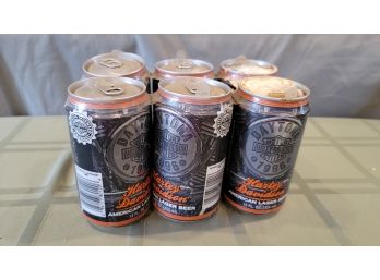 6 Pack Collectible Harley Davidson Beer