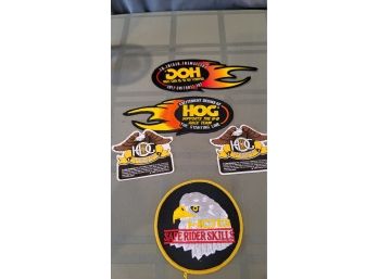 Hog Patches & Stickers Lot 2
