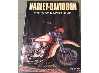 Harley Davidson History & Mystique Hard Cover