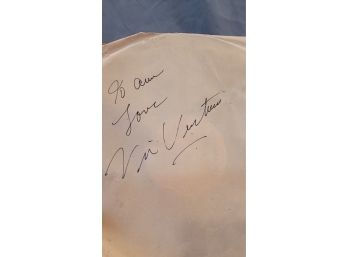 Autographed Vic Venture Album