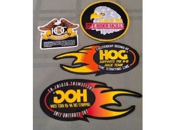 Hog Patches & Stickers Lot 1