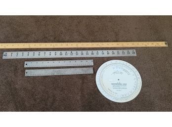 Rulers And Proportional Scale
