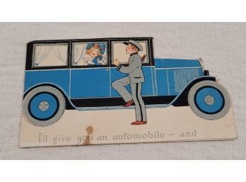 1920s Proposal Card