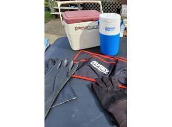 New Husky Tool Pouch, New Gloves, & Coolers