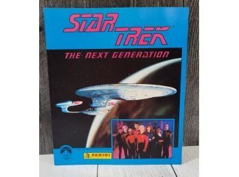 1988 Panini  Star Trek The Next Generation Sticker Book Unused