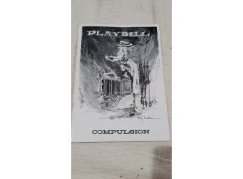 1957 Playbill  - Compulsion