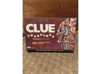 Clue Mysteries Game-C