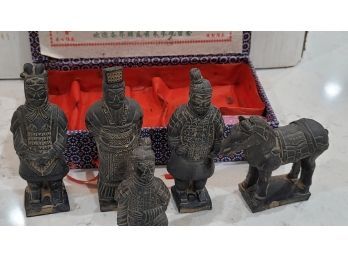 1974 Chinese Terracotta Figures