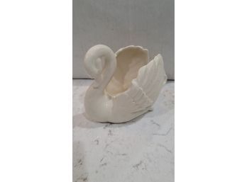 6' Ceramic Swan