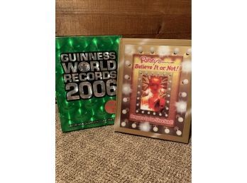 Ripleys  And Guinness Record Books-C