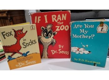 1950 If I Ran The Zoo - 1965 Fox In Socks - 1960 Are You My Mother