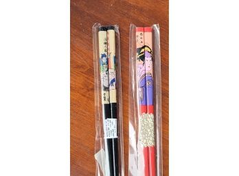 Unopened Wooden Chopsticks 2 Sets