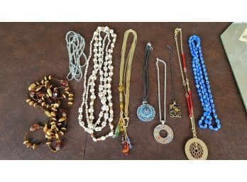 Costume Necklace Lot - #7