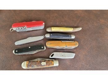 Collection Of Pocket Knives