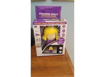 Steaming Molly Microwave Cleaner