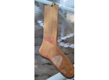 Antique Wooden Sock Form