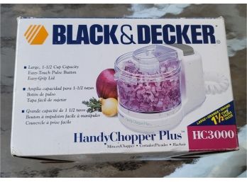 Black & Decker Handy Chopper Plus