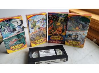 Rescue Heroes VHS Tapes