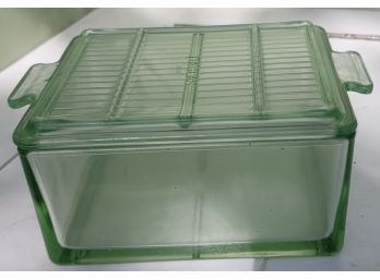 Vintage Refrigerator Dish - Tufglas 344 - 6.5'