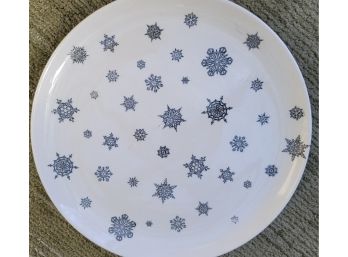 Snowflake Platter - 13'