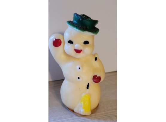 5' Gurley Snowman Candle
