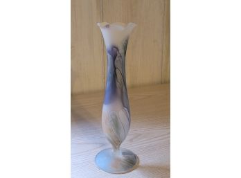 Paint Swirl Bud Vase