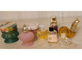 Vintage Perfume Minis & Figural Some W/ Perfume