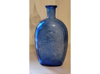 Blue Lestoil Collectible Bottle