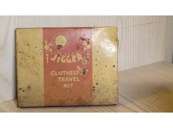 Another Jigger Clothespin Travel Kit With Original Contents