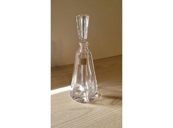 Mikasa Bottle With Stopper/decanter- 8' - New
