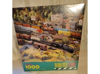 Brand New Sealed Whistle Stop Puzzle