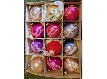 Vintage Christmas Ornaments Lot #15