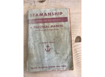Vtg Seamanship Book