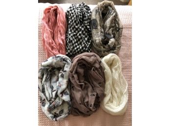 6 Infinity Scarves