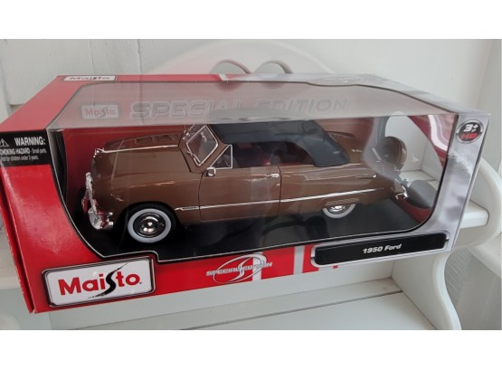 1950 Ford Die Cast By Maisto- New Sealed In Box