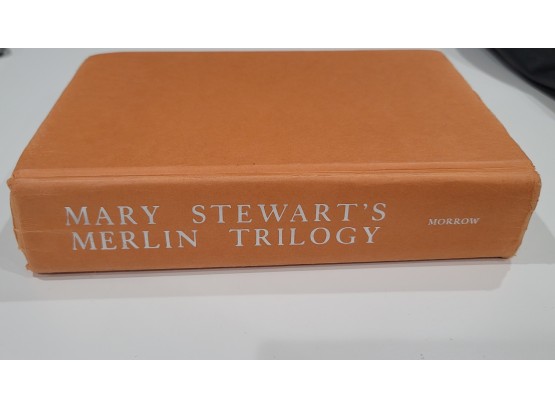 1980 Mary Stewart's Merlin Trilogy Hardcover - D
