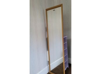 Tall Mirror - 1970s With Clips