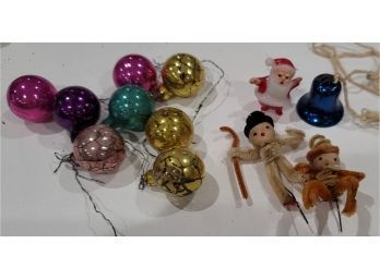 Mid Century Christmas Ornaments
