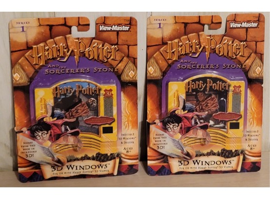Harry Potter View Master 3D Reels - Set Of 2 - New Sealed