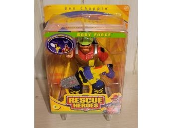 Rescue Heroes Body Force Ben Choppin Forest Ranger - New Sealed