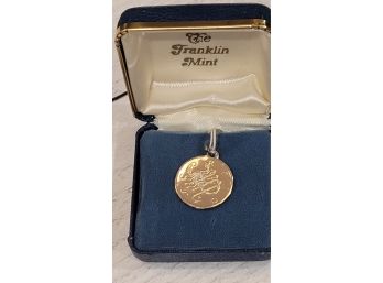 Franklin Mint Sterling Scorpio Charm