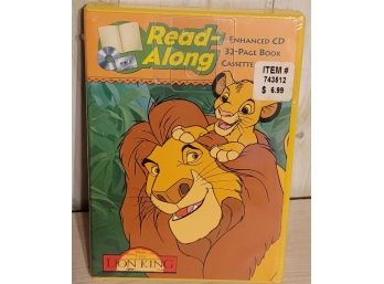 Lion King Read Along CD Book And Cassette New Sealed